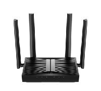 Cudy Router WiFi 7 Dual Band Gigabit BE3600 - hasta 1000Mbps - 5 Puertos - 4 Antenas Fijas de 5dBi - Tecnologia MU-MIMO - Negro WR3600