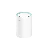 Cudy Sistema Wi-Fi de Malla AX1500 WiFi 6 de Doble Banda, Reemplaza Routers y Extensores, Cubre hasta 100㎡, 3 Puertos Gigabit por Unidad, Soporta Ethernet Backhaul, M1500 1-Pack