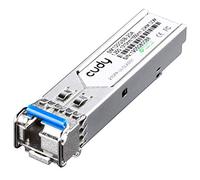 Cudy SM100GSB-20A 1.25 Gbps Gigabit SFP Module, DDM, 1.25G 1000Base SX interfaz LC monomodo, longitud de onda de 1310 nm, hasta 20 km de distancia
