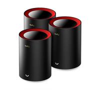 Cudy Système maillé Wi-Fi 6 AX3000, 270 m², M3000 1.0 3-Pack | Wi-Fi 6 bi-bande 2402 + 574 Mbps, 1 port WAN 2,5 GbE, réseau maillé transparent, serveur et client VPN, 160 MHz, OpenWRT