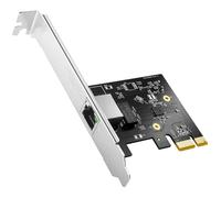 Cudy Tarjeta de Red Ethernet PCIe de 2, 10/100/1000/2500 Mbps, PE25 | Tarjeta de red PCI-Express de 2,5 G, 10/100/1000/2500 Mbps, Wake-on-LAN, soporte de diseño compacto, professiona