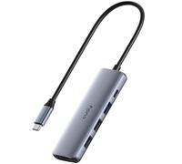 Cudy USB-C a HDMI y concentrador USB-A 3.0 de 3 Puertos «Plug and Pl, UH405