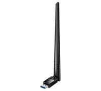 Cudy Wi-Fi 6 y Bluetooth 5.4 de Alta Ganancia con Ant, WU900H | AX900 WiFi 6, BT 5.4, 574 1201 Mbps, antena de largo alcance, USB, Soft AP, OFDMA, MU-MIMO, WPA3, Windows/macOS/Linux