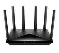 Cudy WiFi 7 BE6500 Doble Banda Router, 2.5G WAN, Cliente y Servidor VPN, Cudy App, CPU Broadcom De Cuatro Núcleos a 2 GHz, WR6500H