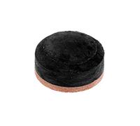 Cue Tip Laminado Artificial en Cuero para Stick de Billar Presión Uniforme para Control Adecuado para Snooker Pool Coleccionistas, Marrón 11mm Medio