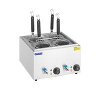 Cuece-pastas con 4 cestas - Temperatura: 30 - 110 °C | Royal Catering