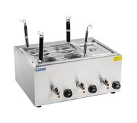 Cuece pastas con 4 cestas y recipiente GN 1/3 | Royal Catering