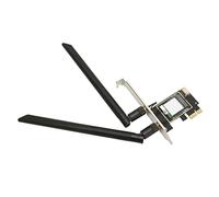 CUEI Tarjeta WiFi PCIe, 5.2 Bluetooth AX210 MU Tecnología MIMo Adaptador WiFi USB NGFF M2 2400Mbps Tarjeta de Red Inalámbrica para Win10 Win11 Sistema Linux (Kernel 5.1 Y(Escritorio AX210 Sin Tapa)