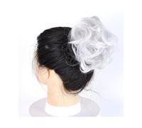 Cuelas de cabello Muello desordenado Bod Chignon Donut Palabra elástica Caballero sintético para mujeres Cabello de moño (14h613)