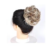 Cuelas de cabello Muello desordenado Bod Chignon Donut Palabra elástica Caballero sintético para mujeres Cabello de moño (14h613)