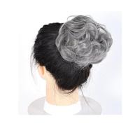 Cuelas de cabello Muello desordenado Bod Chignon Donut Palabra elástica Caballero sintético para mujeres Cabello de moño (14h613)