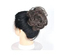 Cuelas de cabello Muello desordenado Bod Chignon Donut Palabra elástica Caballero sintético para mujeres Cabello de moño (14h613)