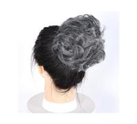 Cuelas de cabello Muello desordenado Bod Chignon Donut Palabra elástica Caballero sintético para mujeres Cabello de moño (14h613)