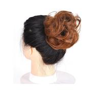 Cuelas de cabello Muello desordenado Bod Chignon Donut Palabra elástica Caballero sintético para mujeres Cabello de moño (14h613)
