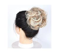 Cuelas de cabello Muello desordenado Bod Chignon Donut Palabra elástica Caballero sintético para mujeres Cabello de moño (14h613)