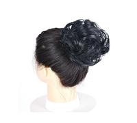 Cuelas de cabello Muello desordenado Bod Chignon Donut Palabra elástica Caballero sintético para mujeres Cabello de moño (14h613)