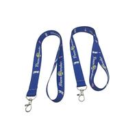 Cuelgallaves de cuello - Camino de Santiago - Buen Camino - Mensaje Inspirador - Lanyard para Credenciales, Teléfono o portatarjetas. 2 Unidades
