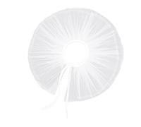 Cuello ajustable con volantes de tul para disfraces de la era victoriana y cosplay, accesorio de Halloween, collar versátil, accesorios de disfraz para mujeres, hombres y niños, blanco, Talla única