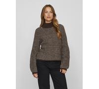 VILORY High Neck L/S NIT Top - Noos, Café Bean/Patrón: Eggnog Melange, L