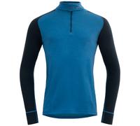 Cuello alto para hombre Devold Duo Active Man Zip Neck Talla: XXL / Color: azul/ azul claro