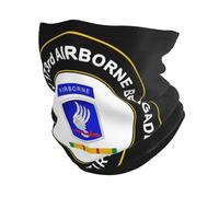 Cuello Bufanda 73.ª Brigada De Combate De Vietnam Transportada por Avión Retirada Elegante Bufanda Facial Multifuncional Polainas De Cuello para Yoga Hombre Correr