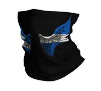 Cuello Bufanda Bandera De Honduras Y Nicaragua Calentador De Cuello Durable Bandana Respirable Pasamontañas para Adulto Cámping Ciclismo 25X50CM