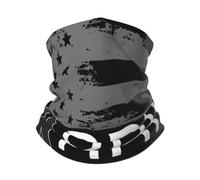 Cuello Bufanda Cinta De Concientización sobre El Cáncer De Piel con La Bandera De EE. UU. Durable Bufanda Facial Unisexo Polainas De Cuello para Deportes Motocicleta Pesca