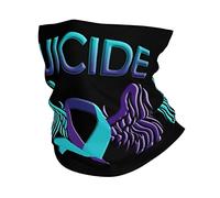 Cuello Bufanda Concientización sobre La Prevención del Suicidio1 Pasamontañas Multifuncional Calentador De Cuello Respirable Bandana para Ciclismo Senderismo Cámping 25X50CM