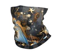 Cuello Bufanda Engranajes Steampunk de libélula con Rayas oscuras Elegante Sombreros Multifuncional Bufanda Facial para Ciclismo Yoga 26X30cm