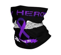 Cuello Bufanda Mi Héroe Es Mi Ángel Concientización sobre La Epilepsia Cómodo Bufanda Elegante Pasamontañas para Mujer Yoga Cámping