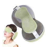 Cuello de almohada Airplane,Soft Sleeping Headrest With Eye Cover - Airplane Pillows For Ultimate Travel Relaxation With Eye Cover,for Vacation Camping Working Office Sleeping Resting Relaxing Napping