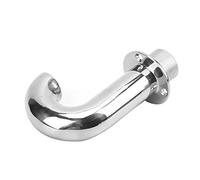 Cuello de Cisne Marino, Piezas de Yate de Barco Conector de Montaje de Tubo de Ventilación de Ventana de Puerta de Tubo de Ventilación de Cuello de Cisne de 1,4 Pulgadas Acero