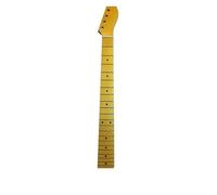 cuello de guitarra 21 Trastes Incrustaciones De Puntos De Una Pieza, Piezas De Cuello De Guitarra Eléctrica De Arce, Accesorios De Instrumentos Musicales