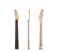 Cuello De Guitarra DIY De Madera De Arce Para Zurdos, 22 Trastes, Diapasón De Palisandro Para Cuello De Guitarra TL Con Piezas De Guitarra De Puntos Blancos