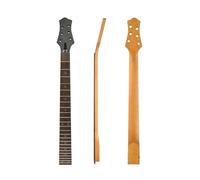 Cuello De Guitarra Eléctrica De 24 Trastes Con Incrustaciones De Puntos, Cuello De Guitarra Sin Terminar, Diapasón De Palisandro, Accesorio De Reparación De Guitarra DIY
