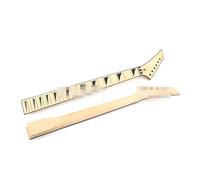 cuello de guitarra Mástil De Guitarra Con Cabeza Biselada De Arce De 24 Trastes Adecuado Para Guitarra De Mano Izquierda