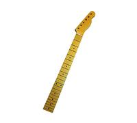 cuello de guitarra sin terminar 21 Trastes Puntos Incrustados De Una Pieza De Arce Piezas De Cuello De Guitarra Eléctrica Accesorios De Instrumentos Musicales