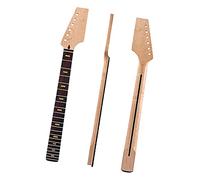 cuello de guitarra sin terminar Cabezal De Guitarra De Media Paleta, 22 Trastes, Diapasón De Palisandro De Arce Tostado Para Cuello De Guitarra Eléctrica