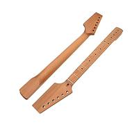 cuello de guitarra sin terminar Clavijero De Guitarra De Media Paleta 22 Trastes Diapasón De Puntos Con Incrustaciones De Palisandro De Arce Tostado