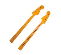 cuello de guitarra sin terminar Mástil De Bajo Eléctrico Mástil De Bajo Diapasón De Arce 21 Trastes Mástil De Bajo Eléctrico