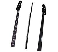 cuello de guitarra sin terminar Para TL 4 Cuerdas Bajo Eléctrico Mástil Canadá Arce Bajo Mástil Alto Brillante 20 Trastes