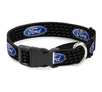 Cuello de Perro de Buckle-Down Ford Oval Repeat w/Text Martingale, 1" x 9-15"/Small