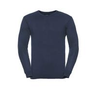 Cuello de Pico Cotton Mezcla Jersey Gris Negro Azul Russell Collection En V