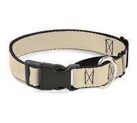 Cuello Grande para Perro Buckle-Down Tan Martingale, 2,5 cm de Ancho, para Cuello de 15-26 Pulgadas
