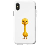 Cuello Largo Polluelo Nerd Diseño Geek Baby Bird Lover Carcasa para iPhone X/XS