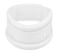 Cuello Ortopédico, Ortesis de Fijación por Tracción Protección del Cuello, Cervical para Soporte de Clavícula que Proporciona Alivio del Dolor(blanco, M)