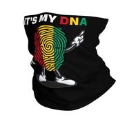 Cuello Pañuelo Es Mi ADN Guinea Lavable Sombreros Viento Polvo Prueba Pañuelo De Cabeza para Senderismo Ciclismo Deportes