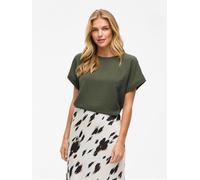 Cuello Redondo Top De Manga Corta 36