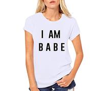 Cuello Tops Couples Day Lovers Men Sleeve Valentine's O Shirts Short T Print Women Women's Blusa, Blanco, L