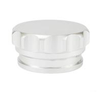 Cuello y tapa de llenado de tanque de combustible de aleación de aluminio de 50 y 8 mm, estilo soldado con aluminio pulido para uso en bahía del motor